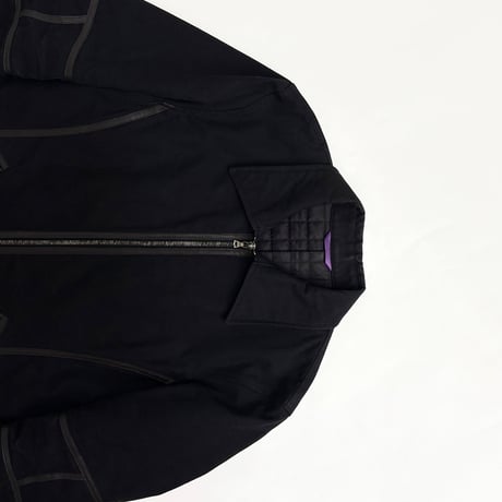 00s Paul Smith COLLECTION leather piping jacket