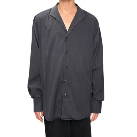 EMPORIO ARMANI open collar shirt