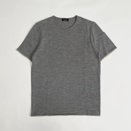 Neil Barrett by Miss Deanna one pocket knitted t-shirt