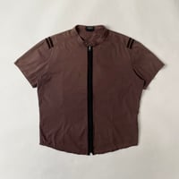 Neil Barrett zip-up shirt