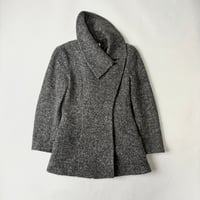 AW2008 JIL SANDER by Raf Simons funnel neck coat
