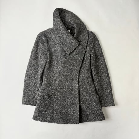 AW2008 JIL SANDER by Raf Simons funnel neck coat
