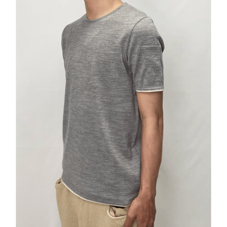 Neil Barrett by Miss Deanna one pocket knitted t-shirt