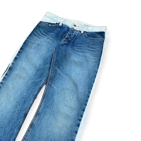 SS2003 HUSSEIN CHALAYAN tyvek denim