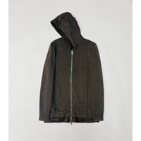 Nicolas&Mark - Leather docking zip-up jacket