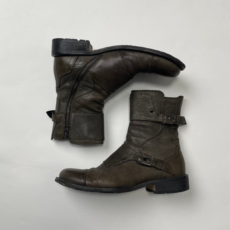 Neil Barrett leather boots | TATTVA