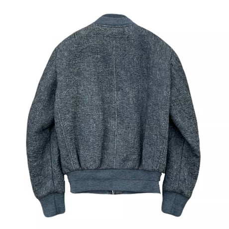 AW2013 NEIL BARRETT layered bomber jacket