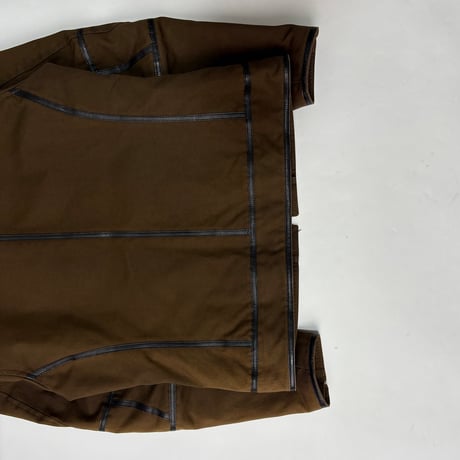 Paul Smith COLLECTION - Leather piping jacket