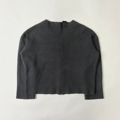 N.HOOLYWOOD one pocketed zip-up cardigan