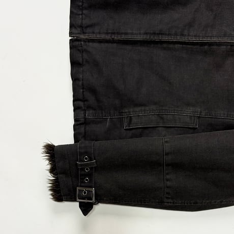Unknown strapped fur jacket