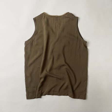 GOMME rayen sleeveless top