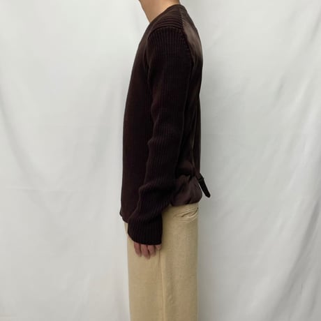 Neil Barrett by Miss Deanna rayen switching knit