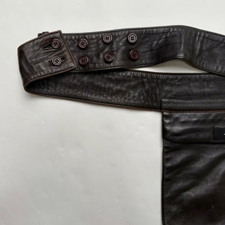 JACK HENRY leather waist bag