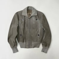 Vintage  Acetate multi pocket blouson
