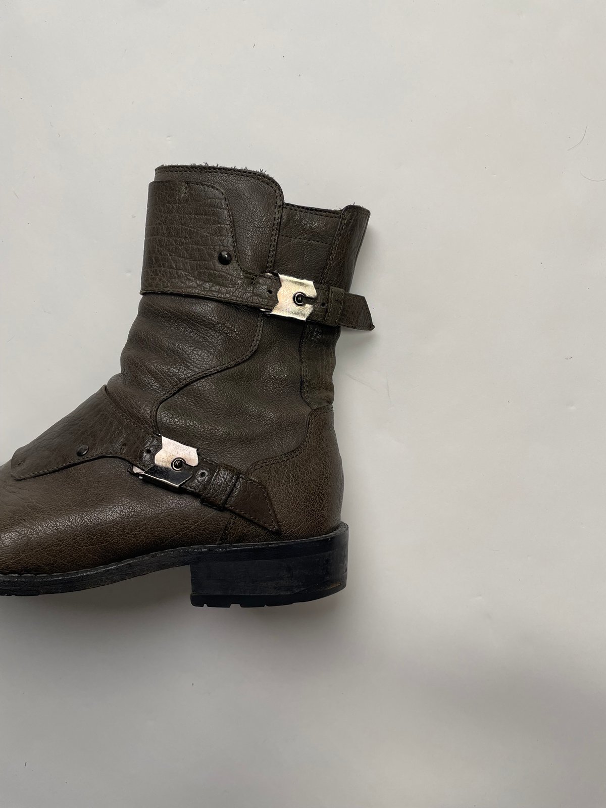 Neil Barrett leather boots | TATTVA