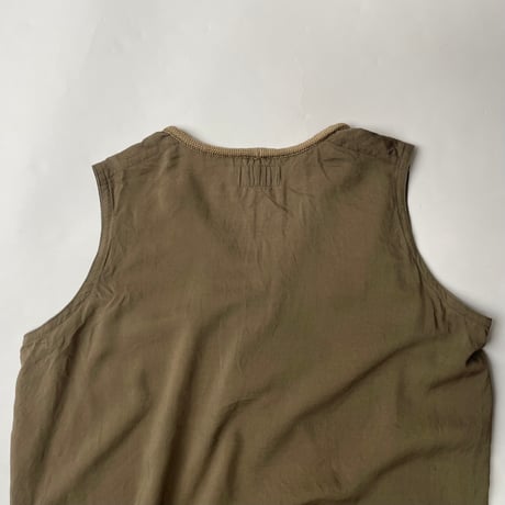 GOMME rayen sleeveless top
