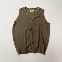 GOMME rayen sleeveless top