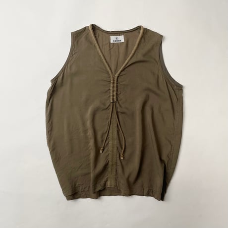 GOMME rayen sleeveless top