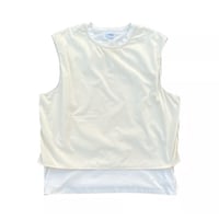 JIL SANDER nylon layered vest