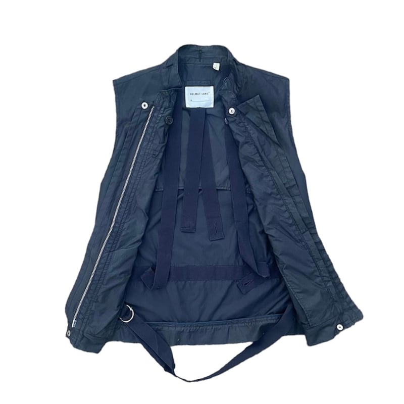 HELMUT LANG BONDAGE BODY VEST 専用 Helmut Lang Spring / Summer 2000 Tan Light Cotton M69