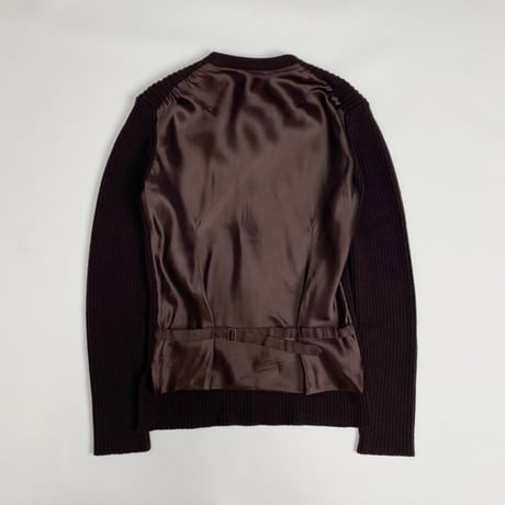 Neil Barrett by Miss Deanna rayen switching knit