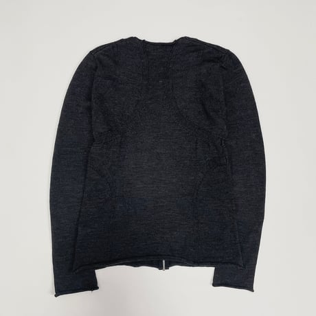 AW2003 COMME des GARCONS HOMME PLUS curve knitted cardigan