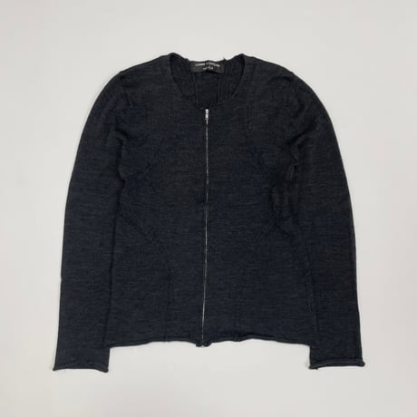 AW2003 COMME des GARCONS HOMME PLUS curve knitted cardigan