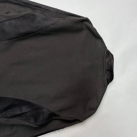 Nicolas&Mark - Panel leather jacket