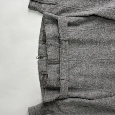 Neil Barrett Alpaca wool belted jacket