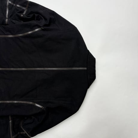 00s Paul Smith COLLECTION leather piping jacket