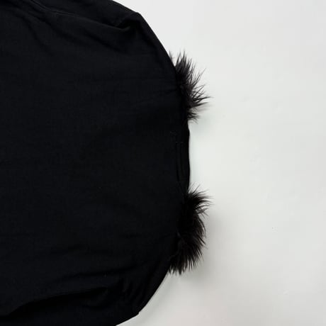 AD2023 COMME des GARCONS Fur collar knit