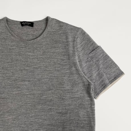 Neil Barrett by Miss Deanna one pocket knitted t-shirt
