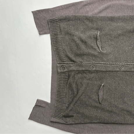 ADOLFO DOMINGUEZ switching cardigan