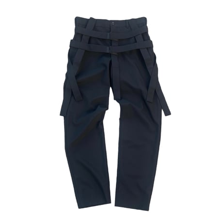 SS2014 COMME DES GARCONS bondage pants