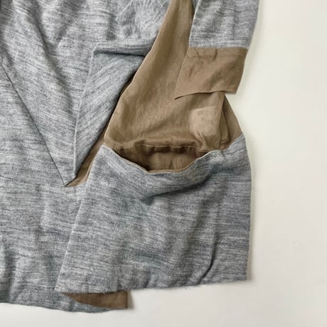 trosman layered swiching sleeveless top