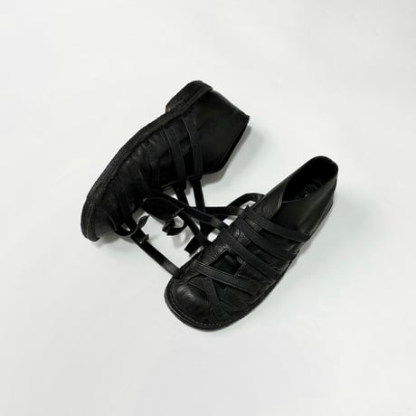 alfredoBANNISTER - Leather bondage shoes
