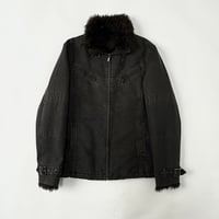 Unknown strapped fur jacket