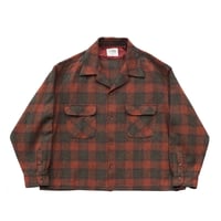 H.UNIT  Ombre check open collar L/S shirt
