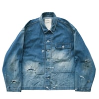 H.UNIT  Denim P-44 jacket(Customize)