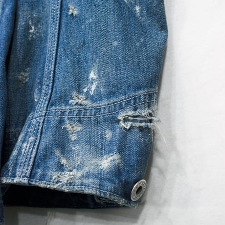 H.UNIT  Denim coveralls(Customize)