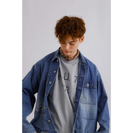 H.UNIT  Denim P-44 jacket(Customize)