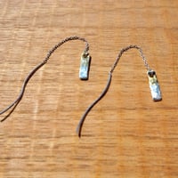 Yokihi lab 槌目のツートーン アメリカンピアス