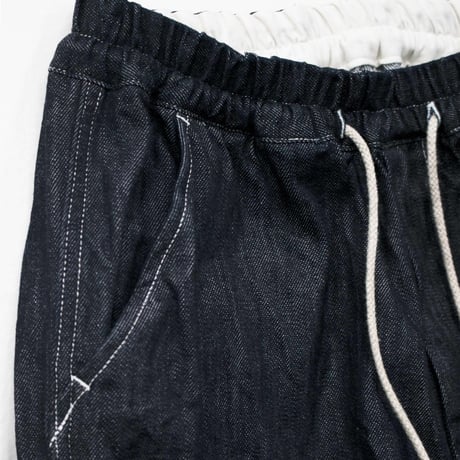 H.UNIT  Denim work easy pants (One wash)