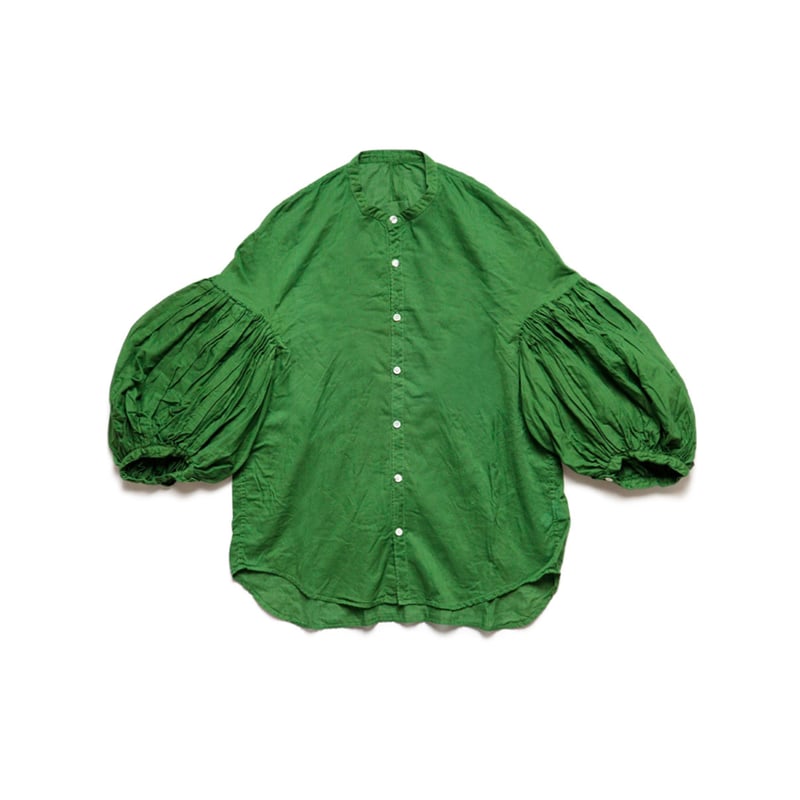 美品】キャピタル / 一重ガーゼ ブッファンシャツ バルーン袖