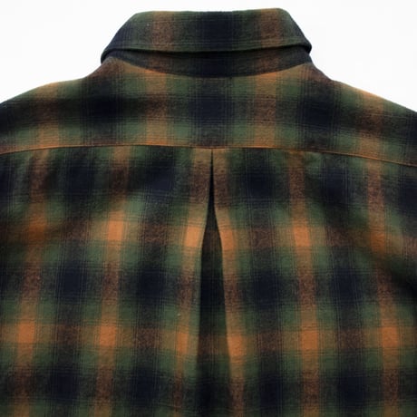 H.UNIT  Flannel check shirt