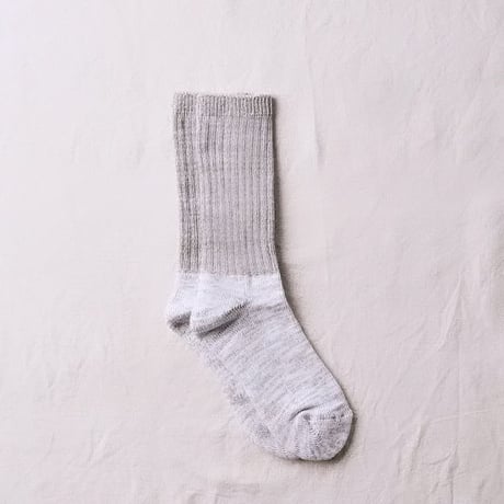 yahae ｜ORGANIC COTTON PILE SOCKS　　Green