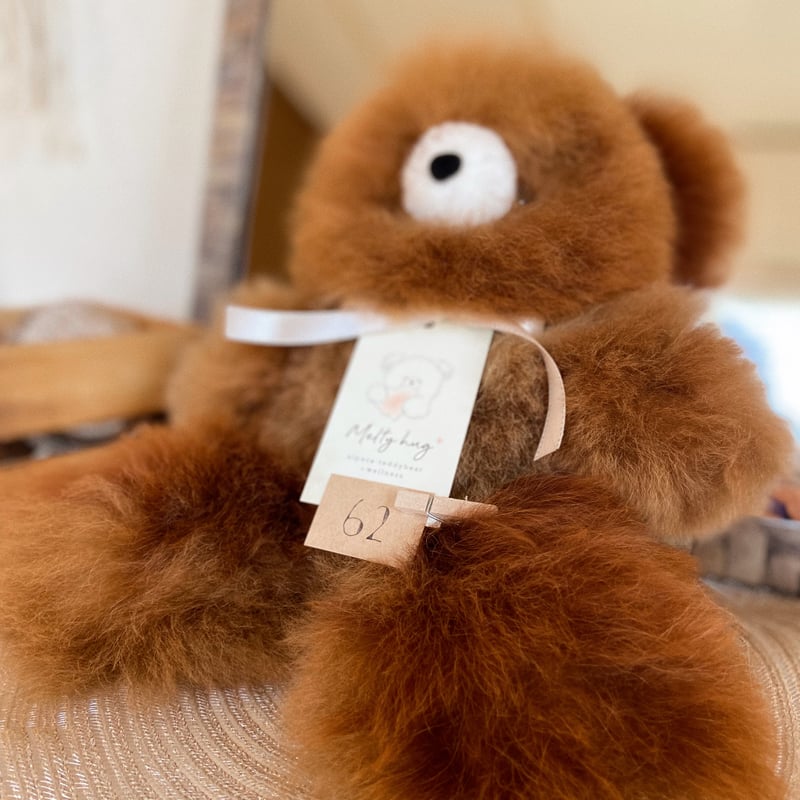 062 ］ チョコレート / アルパカテディベア / 送料無料 | Melt