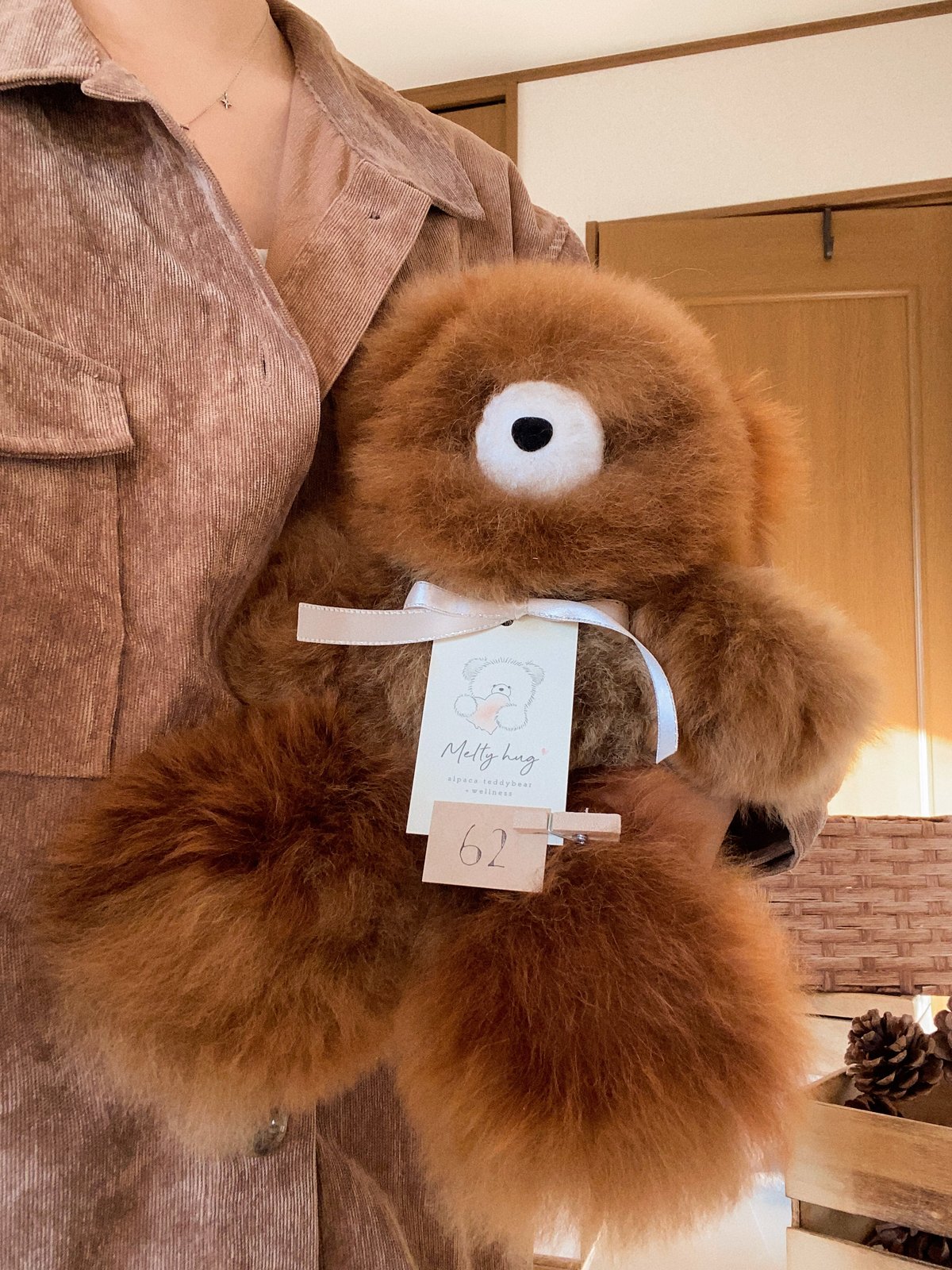 062 ］ チョコレート / アルパカテディベア / 送料無料 | Melt