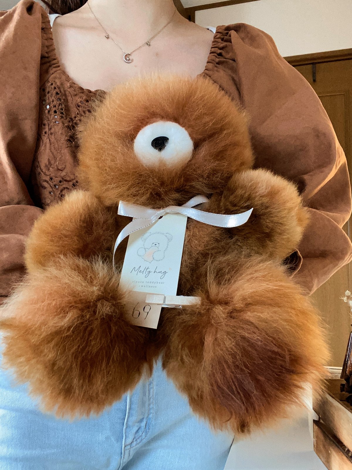 069 ］ チョコレート / アルパカテディベア / 送料無料 | Melt