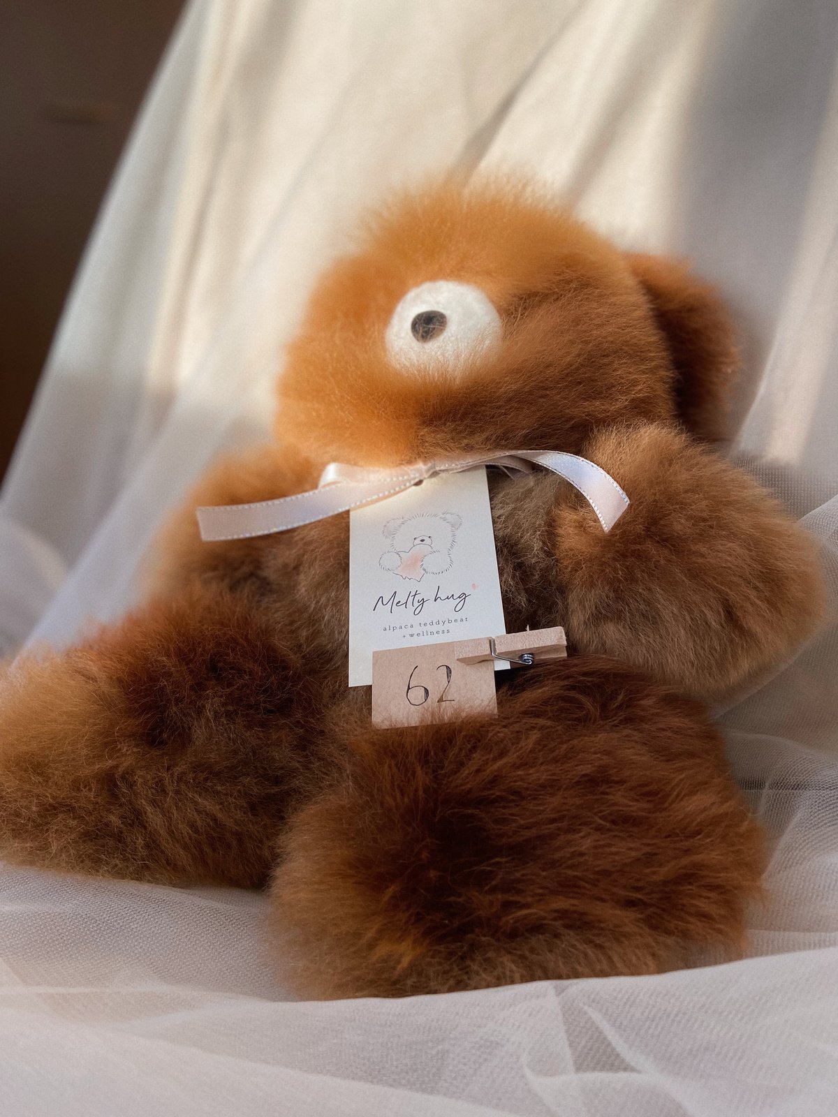 062 ］ チョコレート / アルパカテディベア / 送料無料 | Melt